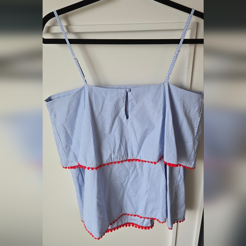 Pleione Tiered Babydoll Top #6 - Picture 8 of 8
